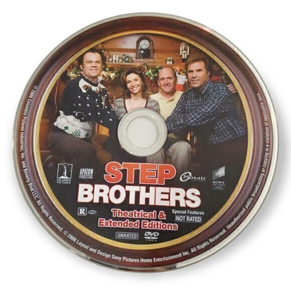 Step Brothers (Single-Disc Unrated Edition) - DVD, Will Ferrell, John C. Reilly - Picture 3 of 3